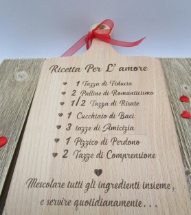 Tagliere per ricette di San...